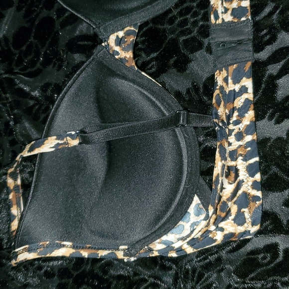 Sentiments Leopard Print Push-up Bra 34B - Picture 5 of 8